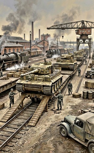 German tiger tanks ww2 being - german,