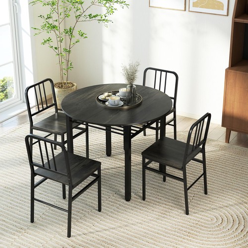 Dining set with round table - set,