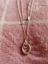 Next Silver Tone Long Necklace