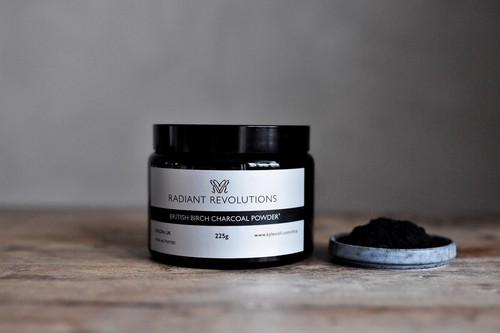 Birch charcoal powder - birch,