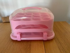 Pink MisterChef Cupcake Carrier for up to 36 Cupcakes
