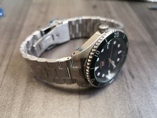 Stainless Steel buckle Strap 22mm bracelet curved Ends FOR orient kamasu