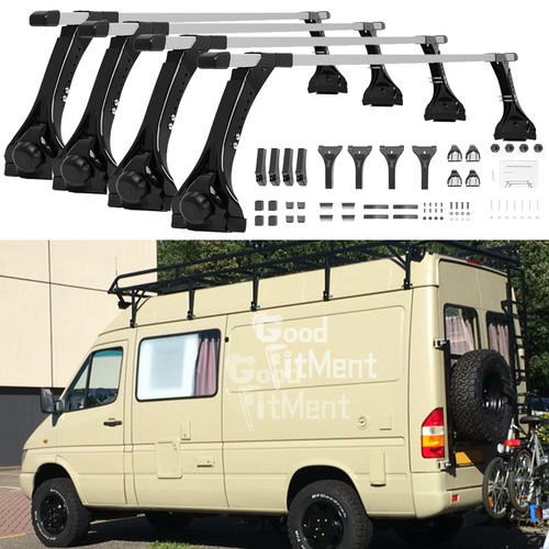 4pcs gutter roof rack - 63",