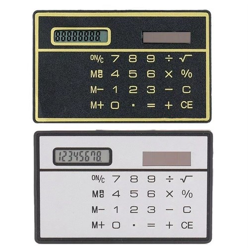 Digit calculator slim - slim, solar