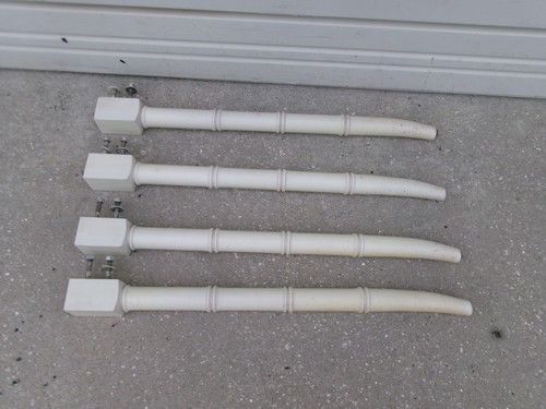 Set faux bamboo legs - bamboo, for