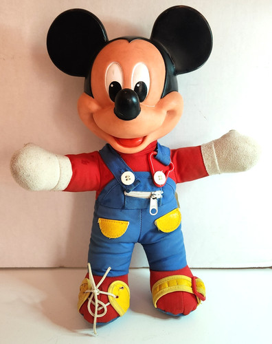 Vintage mickey mouse doll - vintage,