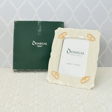 Donegal Parian China “Mystical Claddagh” 7x5 Photo Frame Cream & Gold
