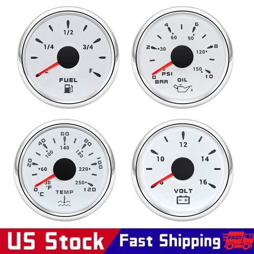 52mm gauge set fuel - 2'',