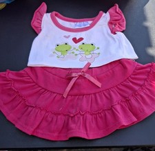 Build A Bear Frog Outfit Pink