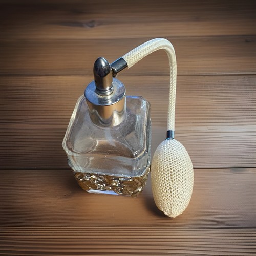 Vintage glass atomizer - atomizer, w/