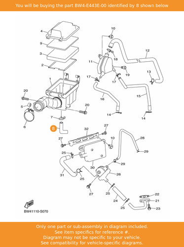 Yamaha pipe drain - pipe,,