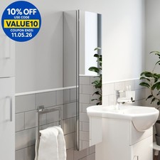 Tall Bathroom Mirror Cabinet