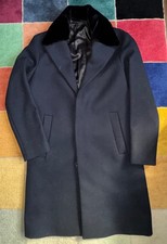 Mango man overcoat,navy, size