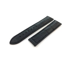 Black Croco Leather Strap Band