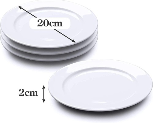 White porcelain round - porcelain,