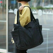 Women Oversize Canvas Handbag