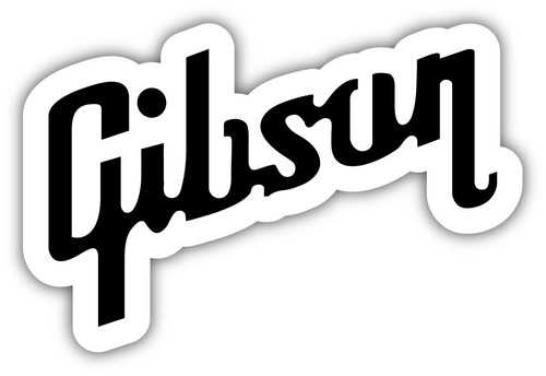 Gibson sticker decal - gibson, sizes*
