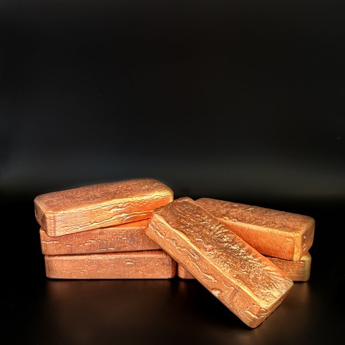 Pure copper ingots - pure, bar