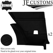 BLACK STITCH LEATHER 2X REAR