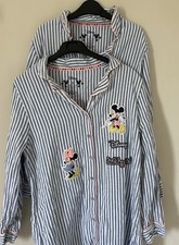 Job Lot - 2 X Disney Mickey Minnie Mouse Love To Lounge Night Shirt UK 10 -12