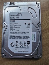 Seagate ST4000DM000 Desktop HDD 4TB 5900RPM SATA 6Gbps 64MB 3.5" HDD