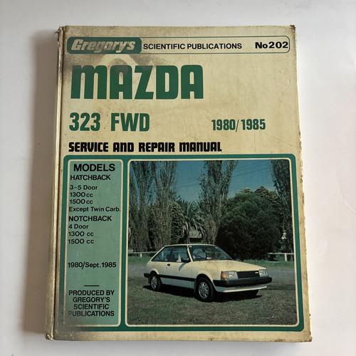 Gregory mazda 323 - gregory's, fwd
