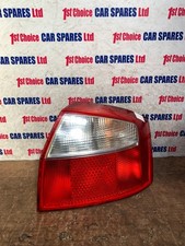 AUDI A4 SALOON 4DR SE MK2 8E B6 2002 DRIVER SIDE REAR TAIL LIGHT LAMP