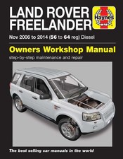 Land Rover Freelander (Nov 2006-2014) Haynes Repair Manual ^