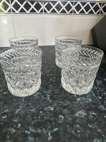 Set crystal cut glass - set,