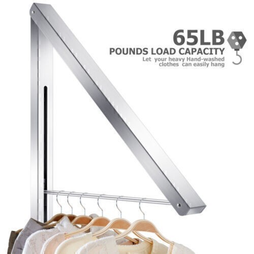 Fold away coat hanger wall - fold,