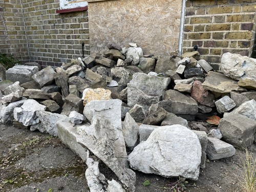 Rockery stones large garden - stones,