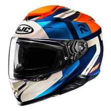 HJC RPHA 71 ECE 22.06 Cozad Full Face Motorcycle Motorbike Helmets Blue/Orange