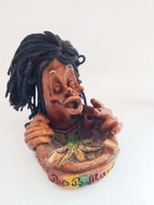 Bob Marley Ashtray, Vintage, Resin, Memorabilia 