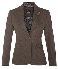 Womens Blazer Tweed