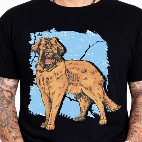 Leonberger tee dog breed - tee,