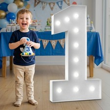 3FT Marquee Light Up Number