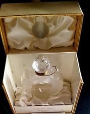 LALIQUE PERFUME BOTTLE NINA RICCI "COEUR JOIE" HEART SHAPE BOXED SUPERB