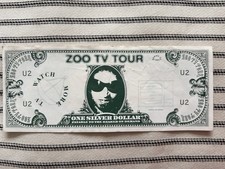 U2 Memorabilia- Zoo Tv World Tour