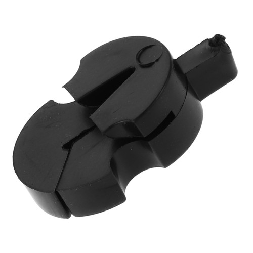 Reusable rubber violin - rubber,
