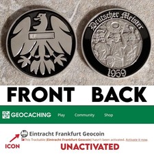Unactivated Geocoin Geocaching