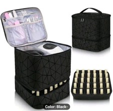 New Extra Large, 2 Layer,  Make Up/Storage Bag Ideal For Make Up/Nail Polish Etc