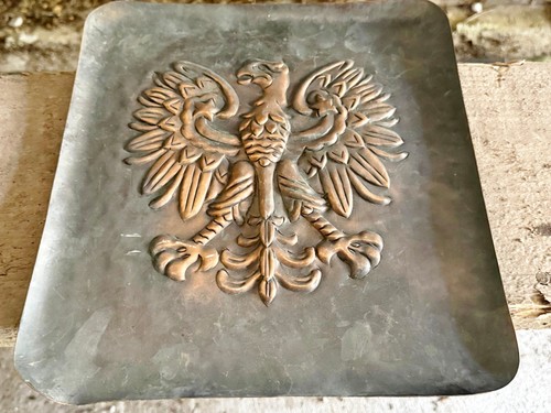Antique polish eagle coat - antique,