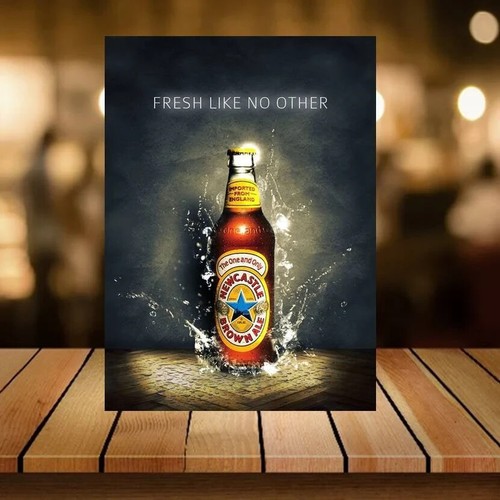 Newcastle brown ale wall - newcastle,
