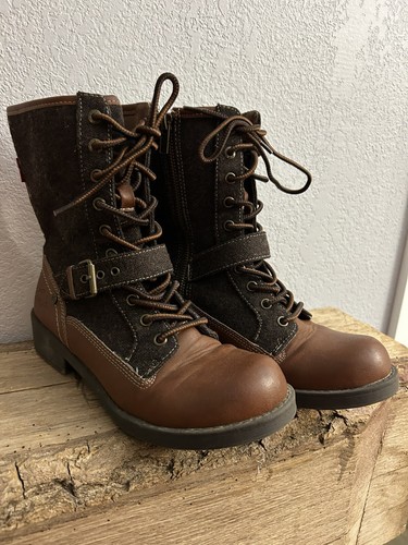 Women levi brown - brown, denim