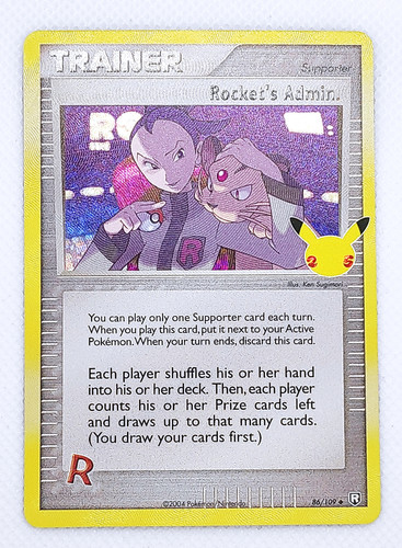 Pokemon 109 rocket - rocket's, admin