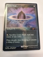 Mtg Lotus Petal Promo 30th