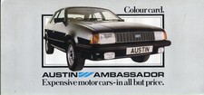 Austin Ambassador UK COLOURS & TRIM ref.3549