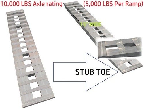 10000 lbs stub toe - x,