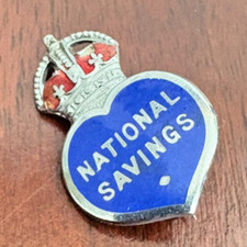 National Savings Enamel Badge