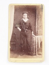 Young Man Sailor Uniform